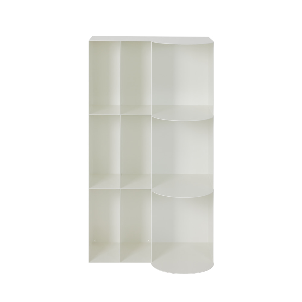 R Shelf Nine - White